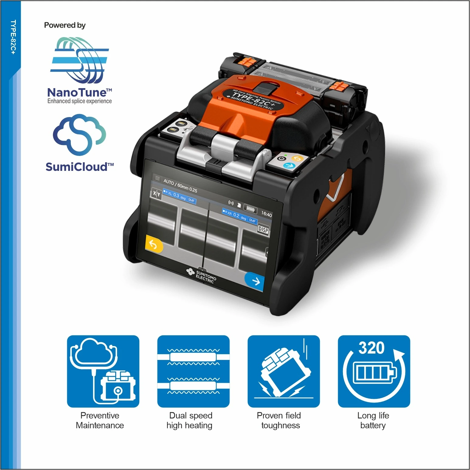 82C Core Alignment Fusion Splicer